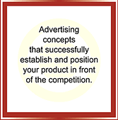 Advertising concepts.