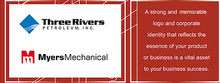 A strong and memorable logo and corporate identity.