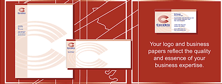 Your logo and business papers reflect the quality and essence of your business expertise.