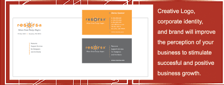 A well designed logo, letterhead, business card and vehicle graphics can enhance the success of your marketing efforts.